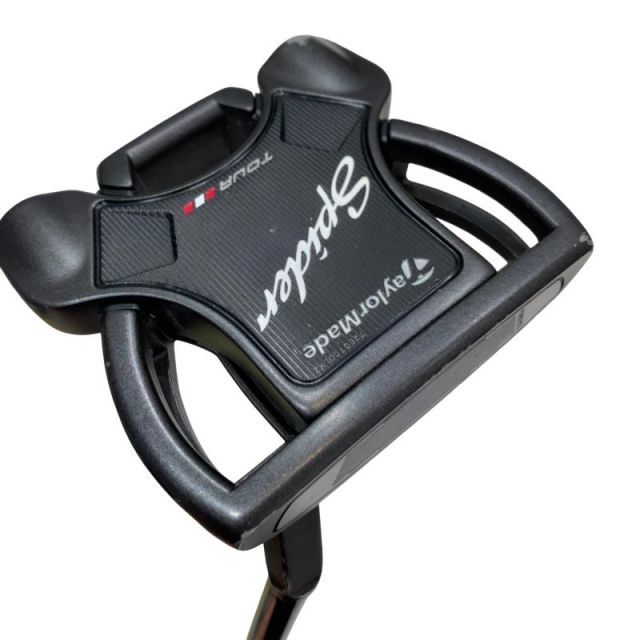 【中古】 テーラーメイド Spider Tour BLACK 34インチ パター PT スチール (フレックスその他) メンズ 男性用 右利き 右用 Dランク ゴルフクラブ
