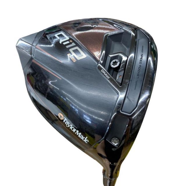 【中古】 テーラーメイド Qi10 LS 10.5° ドライバー DR 純正特注シャフト (フレックスS) メンズ 男性用 右利き 右用 Cランク ゴルフクラブ