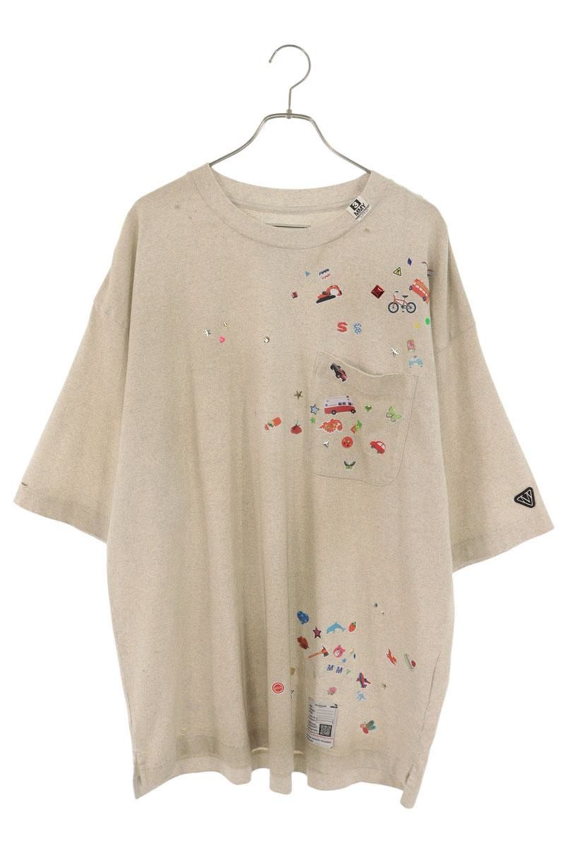 ミハラヤスヒロ J16TS821 キッズステッカープリントTシャツ メンズ 50