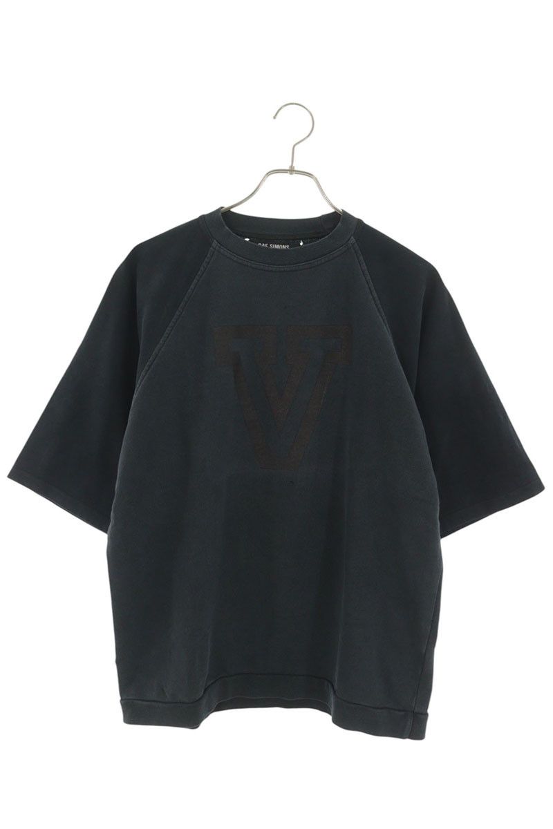 ラフシモンズ 02AW ラグランスリーブスウェットTシャツ メンズ 48