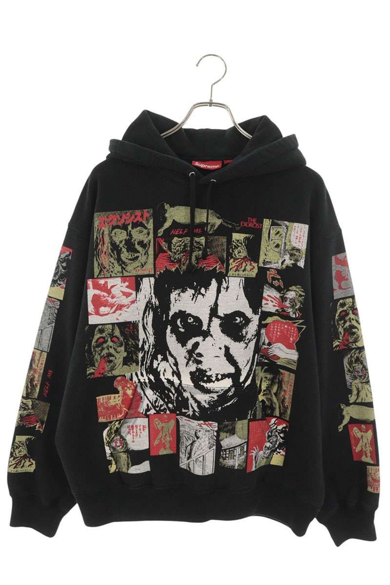 シュプリーム 25AW The Exorcist Hooded Sweatshirt アートワークプリントパーカー メンズ M