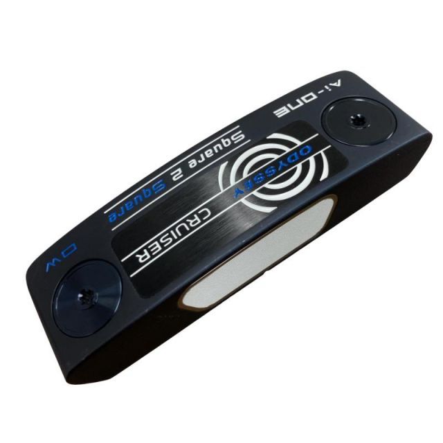【中古】 オデッセイ Ai-ONE SQUARE 2 SQUARE DW CRUISER 38インチ パター PT STROKE LAB 140 スチール (フレックスその他) メンズ 男性用 右利き 右用 Bランク ゴルフクラブ
