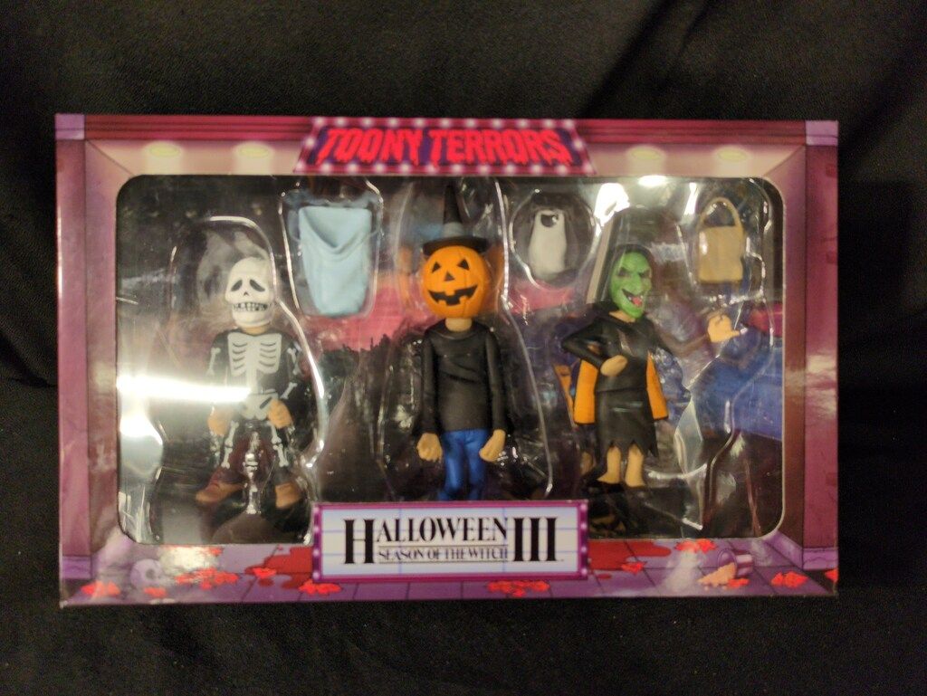 Neka Tooney Terror's 6" Action Figure Silver Shamrock Kids 3PK