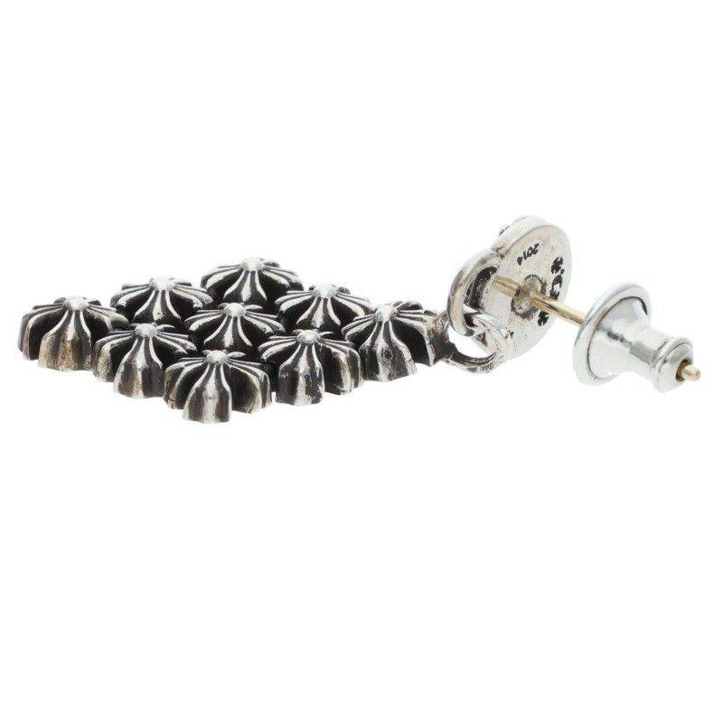 清*水様 Chrome Hearts チェーンメイルピアス クロムハーツ CHAIN MAIL チェーンメイル シルバーピアス メンズ