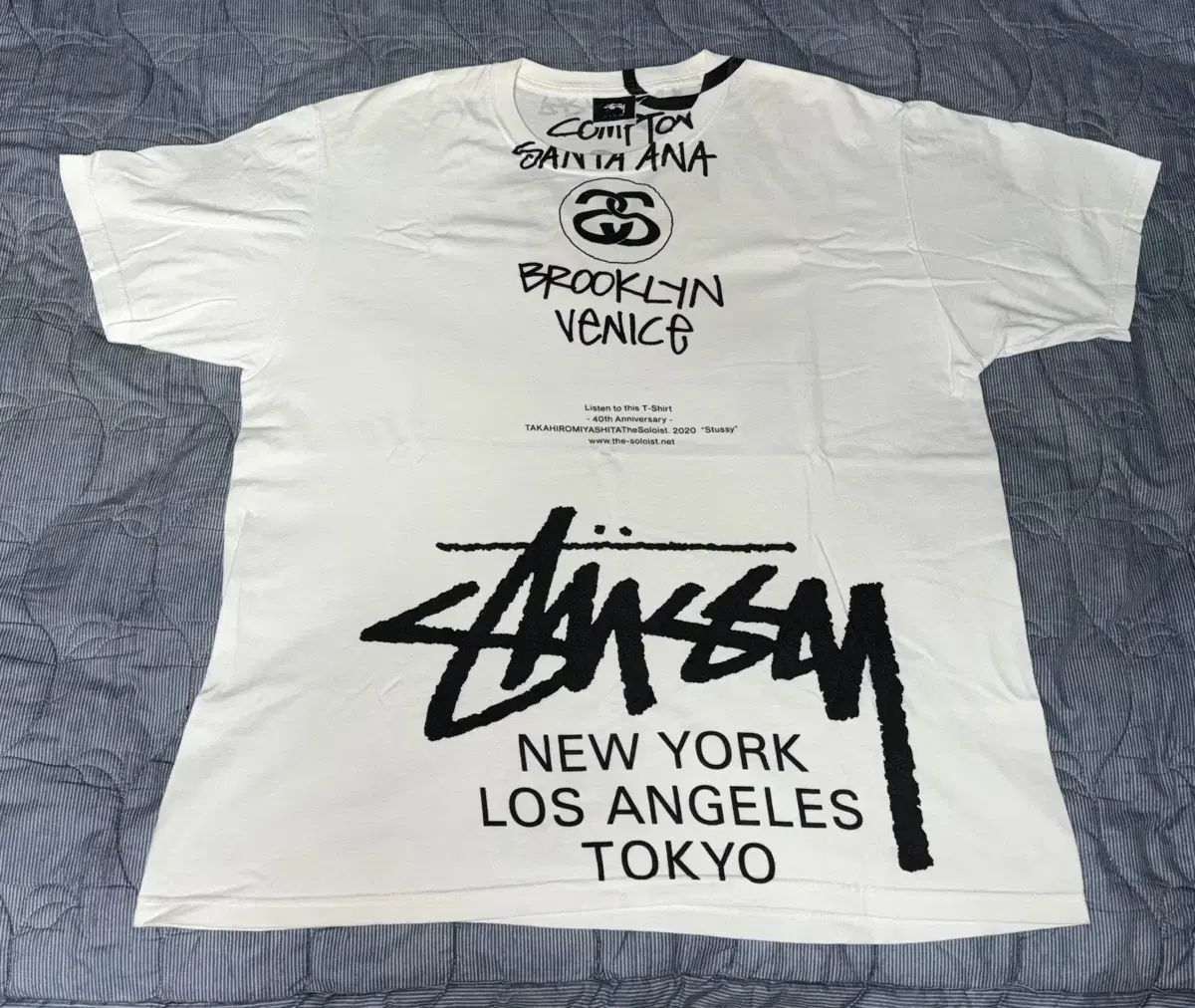 L ステューシー タカヒロミヤシタ ソロイスト Tシャツ
