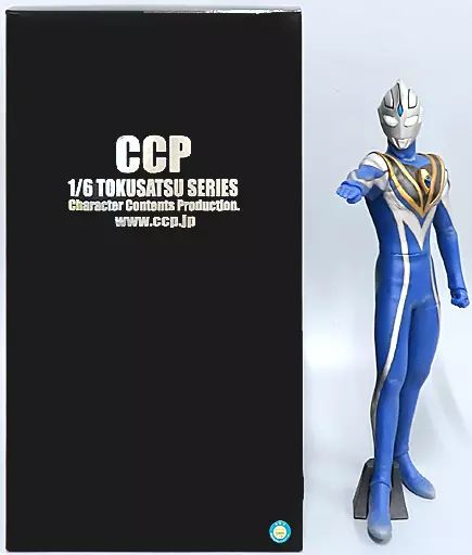 【中古】フィギュア ウルトラマンアグル(V2) LED 発光ギミック付き 「ウルトラマンガイア」 CCP 1/6特撮シリーズ VOL.093 ソフビフィギュア