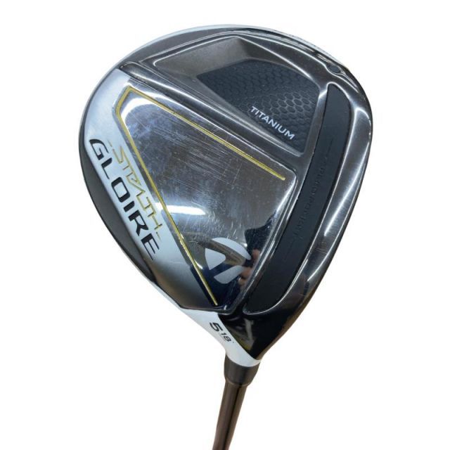 【中古】 テーラーメイド STEALTH GLOIRE 5W フェアウェイウッド FW リシャフト (フレックスその他) メンズ 男性用 右利き 右用 Cランク ゴルフクラブ