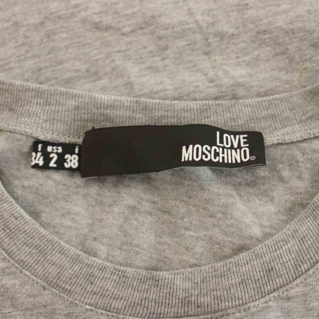 ラブモスキーノ LOVE MOSCHINO Tシャツ カットソー 半袖 クルーネック