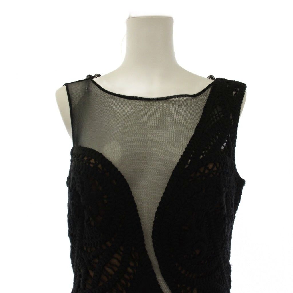 タダシショージ TADASHI SHOJI Crochet Lace Gown ワンピース
