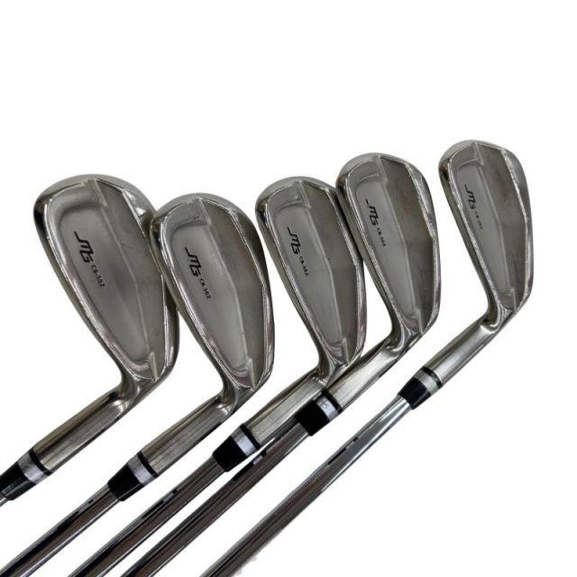 【中古】 三浦技研 CB-302 6S アイアンセット IR 純正特注シャフト (フレックスS) メンズ 男性用 右利き 右用 Cランク ゴルフクラブ