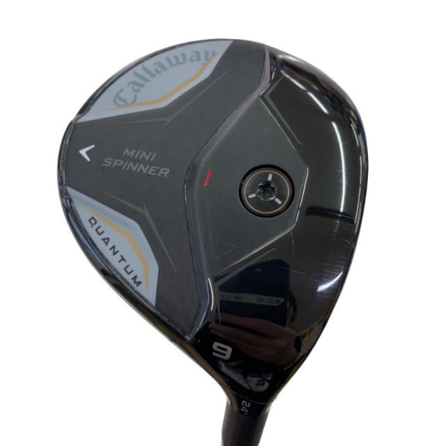 【中古】 キャロウェイ QUANTUM MINI SPINNER 9W フェアウェイウッド FW ATHLEMAX 60(QUANTUM FW) (フレックスS) メンズ 男性用 右利き 右用 Bランク ゴルフクラブ
