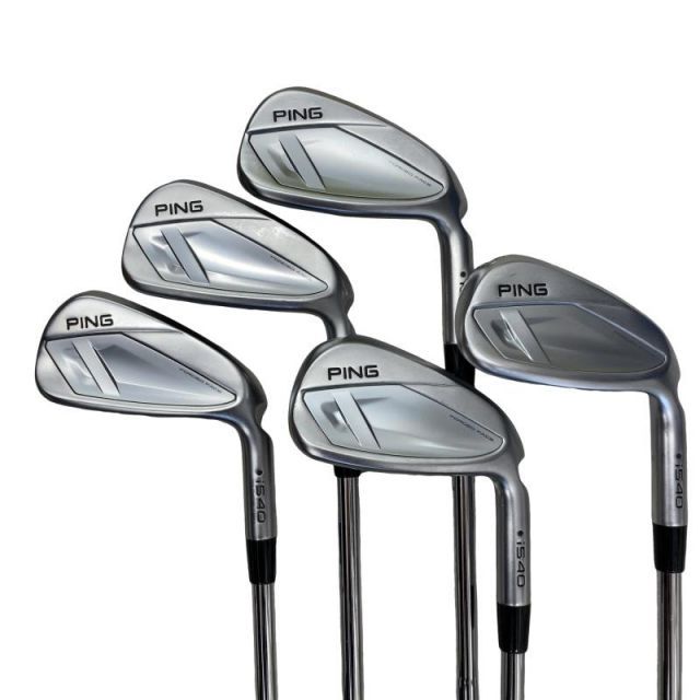 【中古】 ピン i540 5S アイアンセット IR 純正特注シャフト (フレックスS) メンズ 男性用 右利き 右用 Cランク ゴルフクラブ