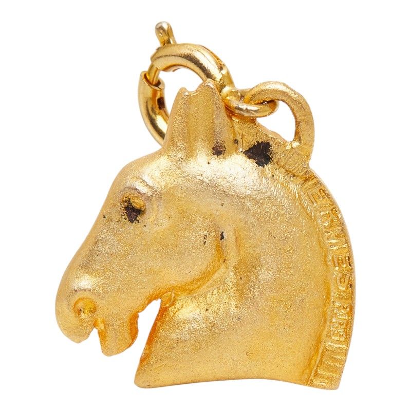 エルメス シュバルホース ネックレス ペンダントトップ チャーム ゴールド メッキ レディース HERMES【252-79814】 19,738円