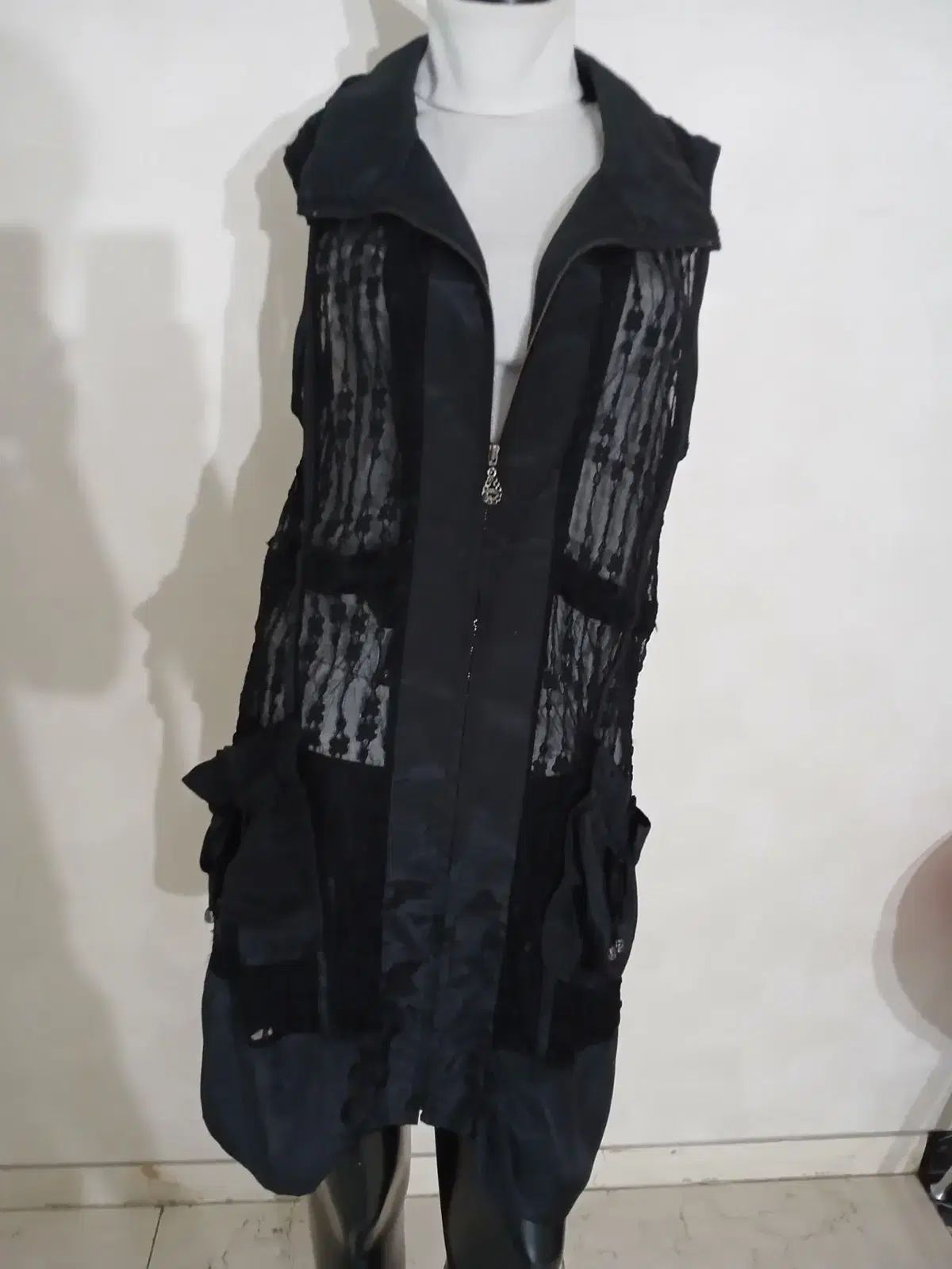 シスミックス メッシュ レイ ロング ジャケット 77 88
