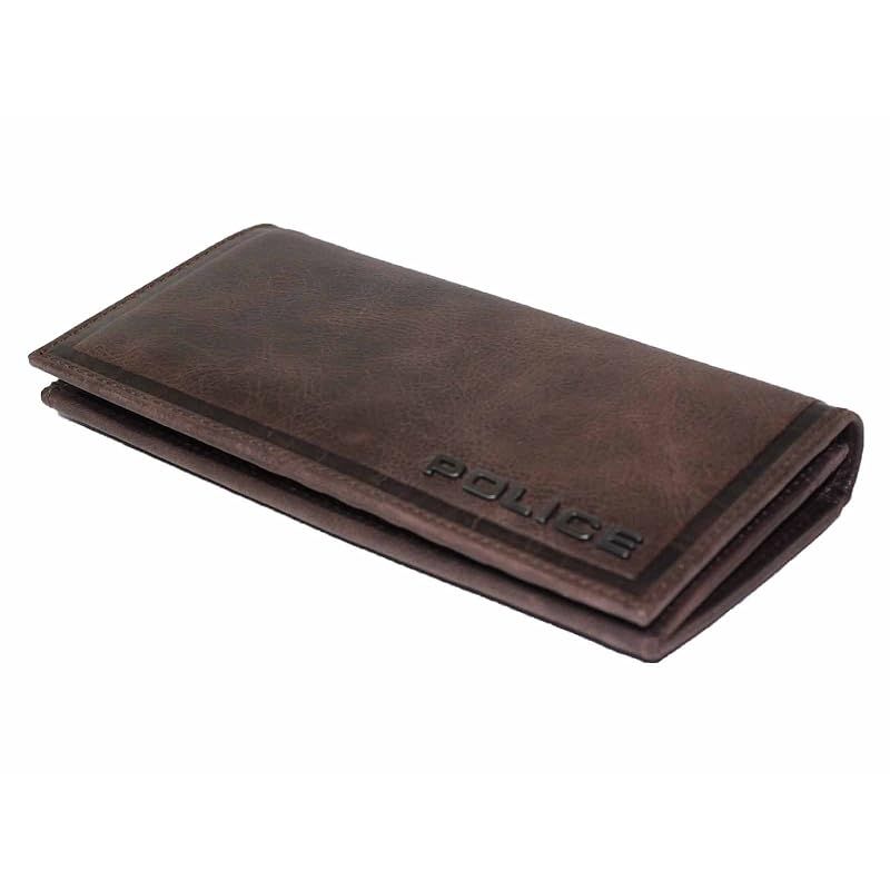 【新品】 [ポリス] 長財布 多機能 イタリアブランド サングラス (D.Brown) 13,848円