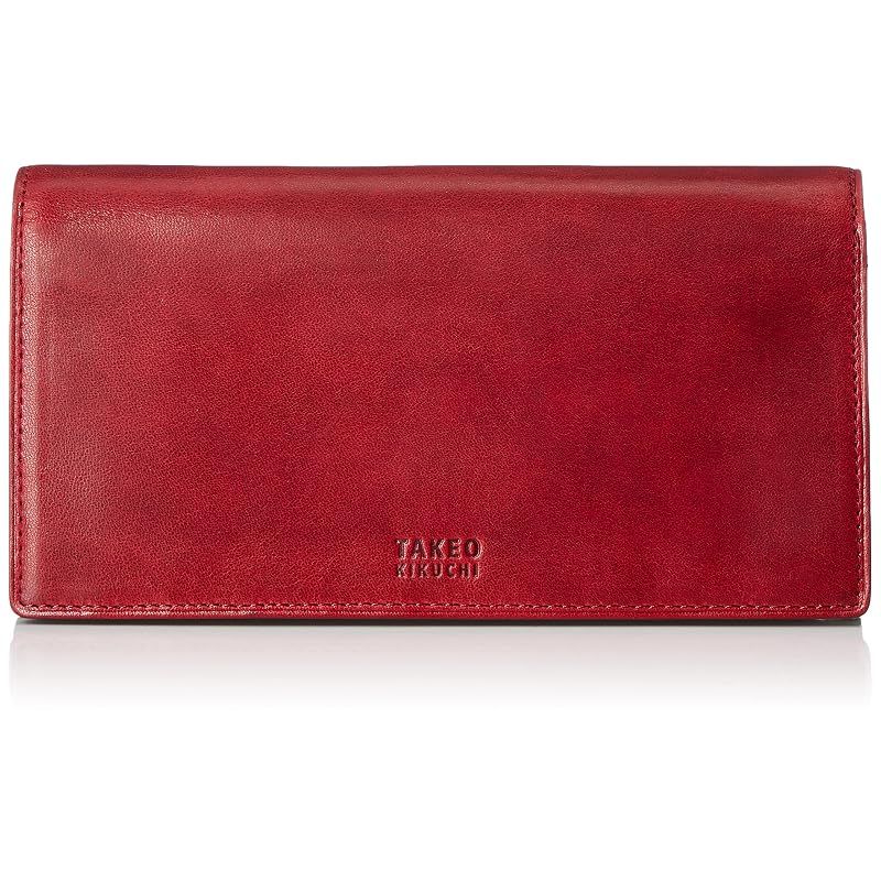 【新品】 [タケオキクチ] 長財布 TK ペコラ小物 メンズ アカ one size