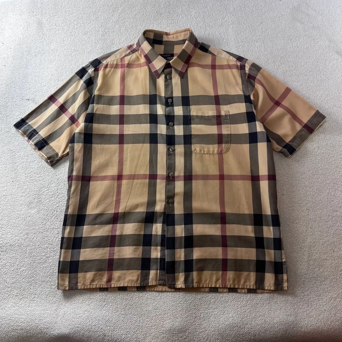 100 BURBERRY バーバリー ノヴァチェック 半袖 シャツ #268 7,972円