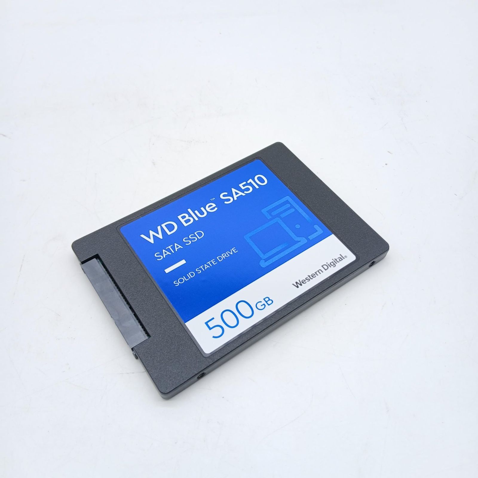 No.6398 Western Digital ウエスタンデジタル WD Blue SATA SSD 内蔵 500GB 2.5インチ (読取り最大 560MB/s 書込み最大 510MB/s) PC メーカー保証5年 WDS500G3B0A-EC SA510