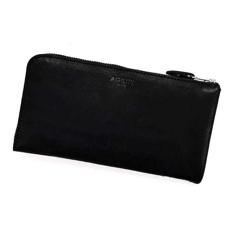 【新品】 アジリティアッファ(AGILITY affa)『ポッシュL』長財布 コンパクト L字 薄い スリム シンプル 革 本革 レザー 小さい メンズ レディース