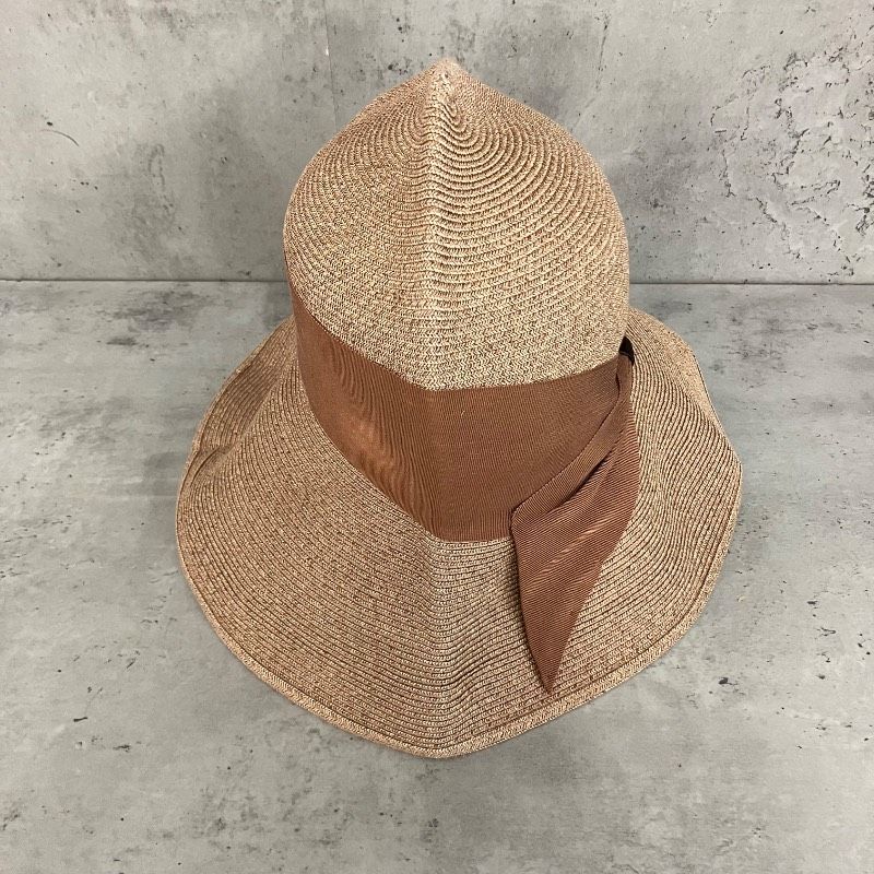 美品♡アシーナニューヨーク Risako 麦わら帽 ストローハット現行 近年 Athena New York アシーナニューヨーク Risako リサコ ストローハット