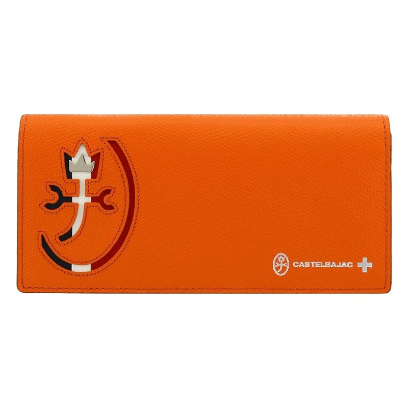【新品】 [カステルバジャック] 長財布 かぶせ 本革 メンズ カルネ 032614 レザー 【26】 オレンジ 18,314円