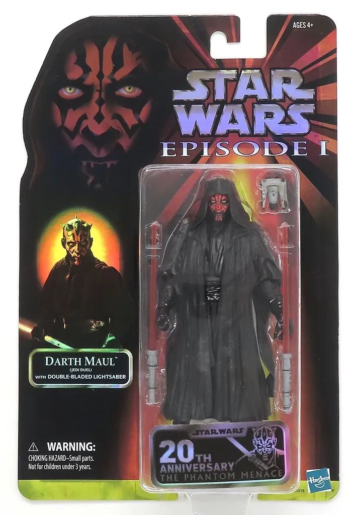 【中古】フィギュア ダース・モール 20TH ANNIVERSARY 「スター・ウォーズ エピソード1/ファントム・メナス」 ブラックシリーズ 6インチ・アクションフィギュア