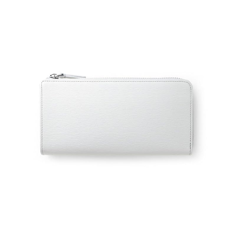 【新品】 [IS/IT] ノボII L字ファスナー長財布 レザー メンズ レディース ユニセックス No.972626(シロ)