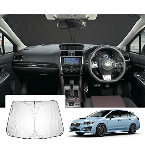 【GAFAT】スバル レヴォーグ VM型専用 初代 2014年~2020年 レヴォーグ vm4 車用サンシェード フロントガラス用 UVカット 折り畳み 遮光 断熱 紫外線カット 日よけ 収納袋付 レヴォーグ vm4 アクセサリー 車中泊 軽 3bf53f6b 5,760円