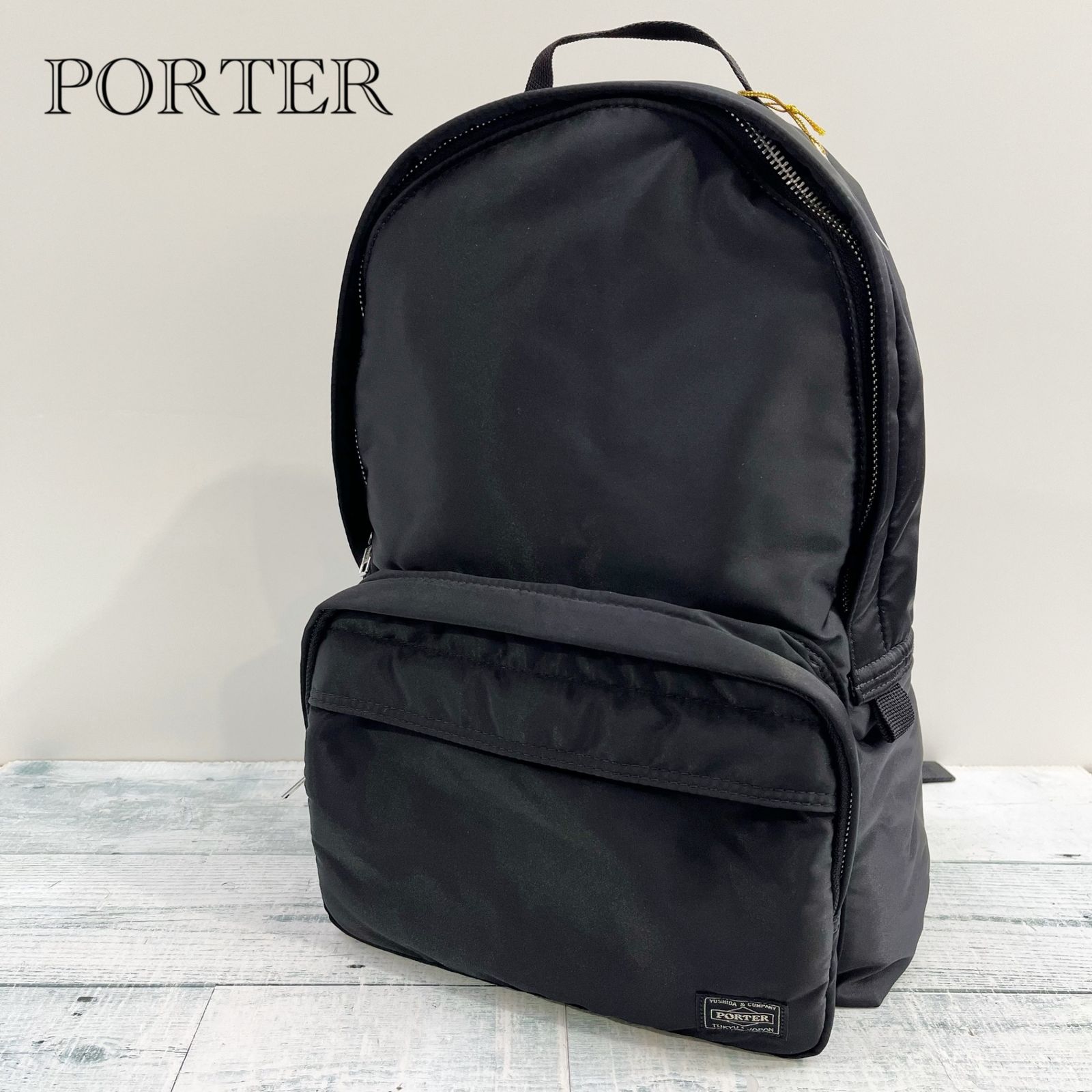 PORTER TANKER ポーター タンカー DAYPACK デイパック リュックサック リュック バックパック 622-09387 ブラック 黒 無地 10,500円