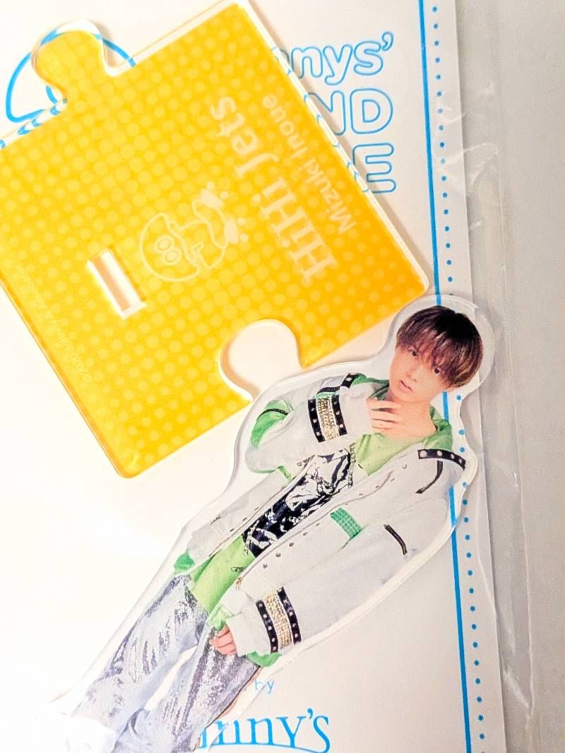 井上瑞稀 アクスタ アクキー 3点セット KEY TO LIT HiHi Jets 井上瑞稀 アクリルスタンド 3点セット 第1弾