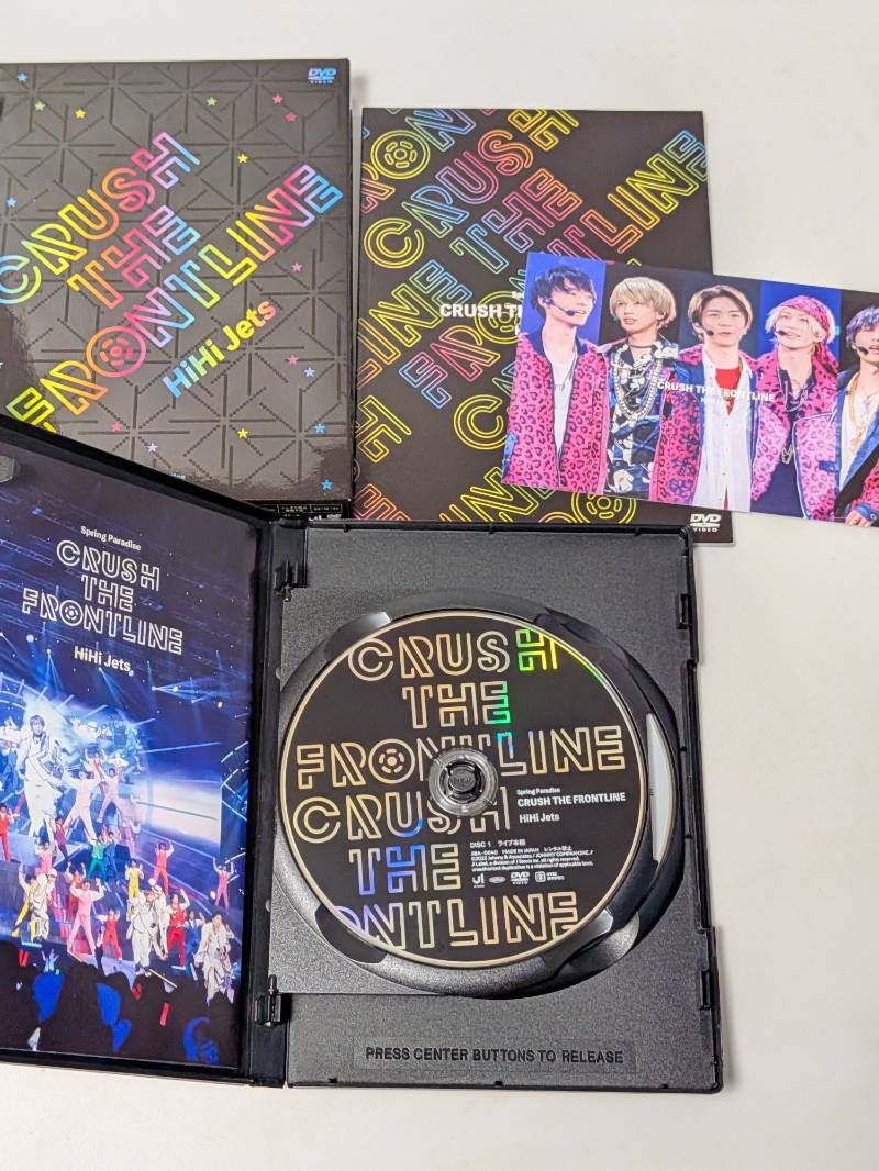 HiHI Jets Spring Paradise スプパラ CRUSH THE FRONTLINE DVD - メルカリ