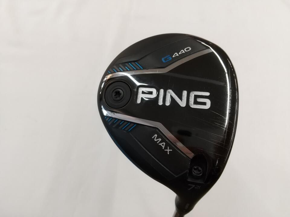 ピン　G440 MAX　21度　TOUR 2.0 CHROME 75　Rフレックス　フェアウェイウッド　中古　ゴルフドゥ！山口防府店【最短即日発送】