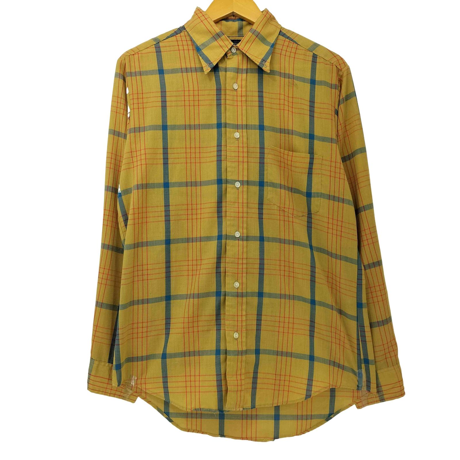 タウンクラフト TOWNCRAFT PENNEYS 60s vintage TAPERED チェックシャツ メンズ 表記無