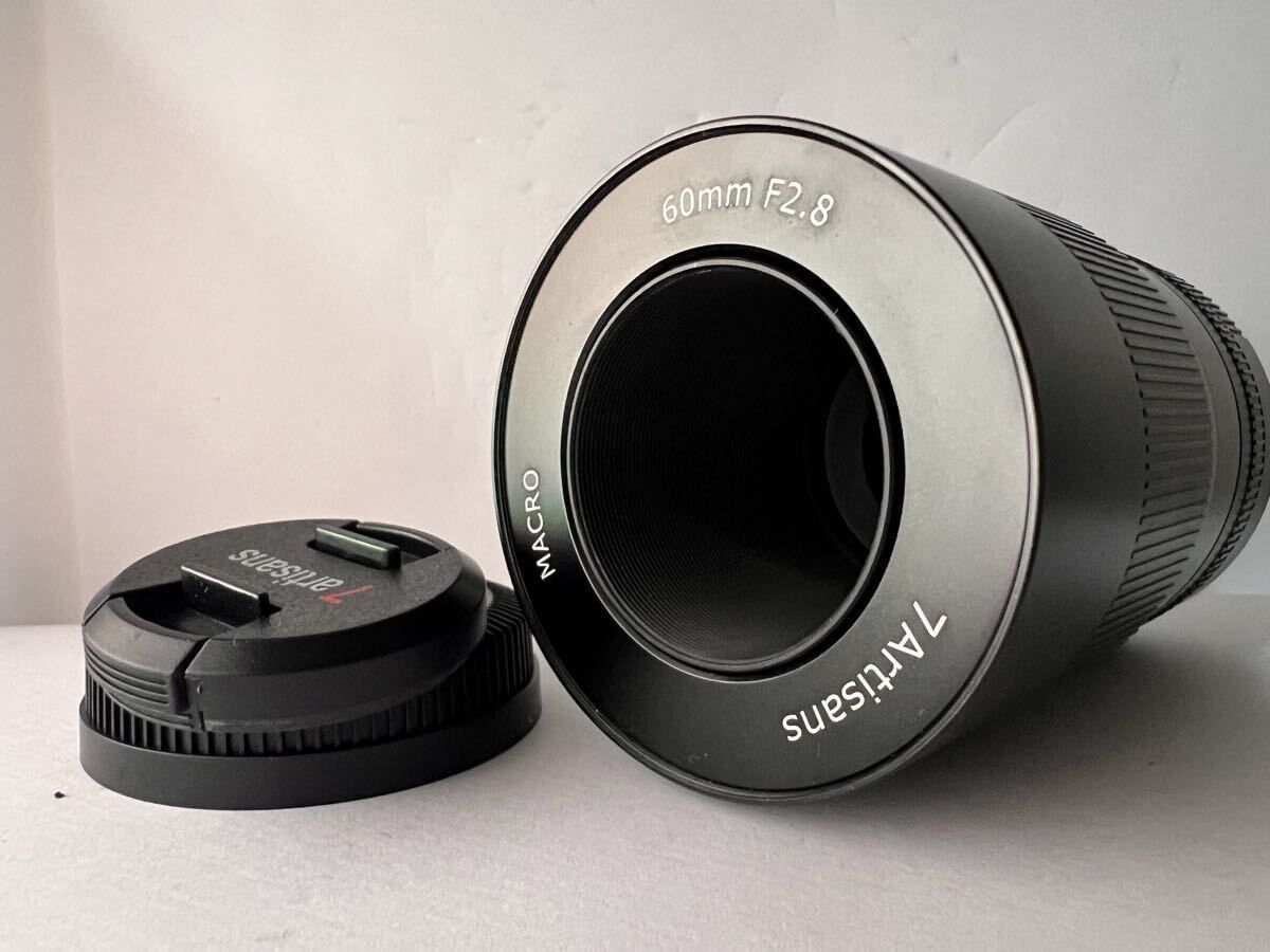★極上美品★ 七工匠 7Artisans 60mm F2.8 Macro fxマウント ★動作確認済み #0570 #55