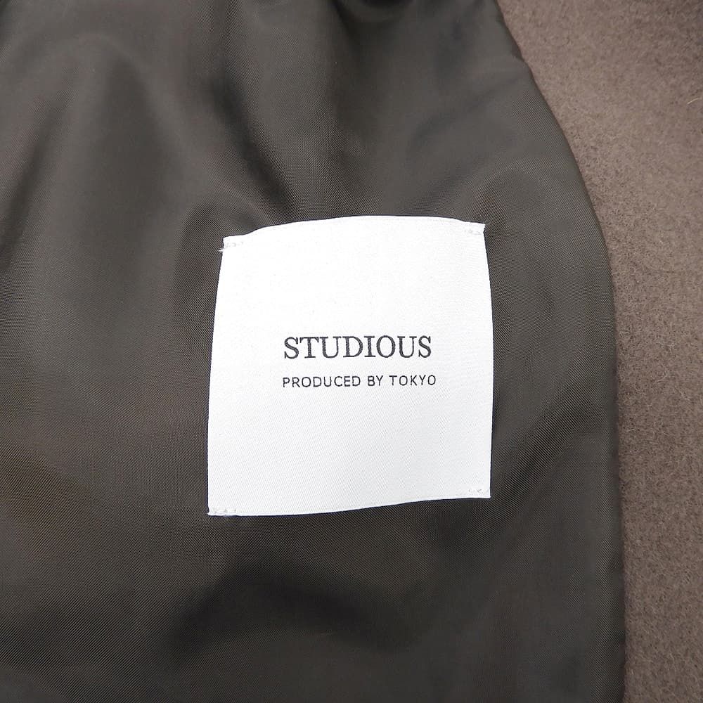 STUDIOUS ステュディオス スーパージロンラムメルトン フードコート