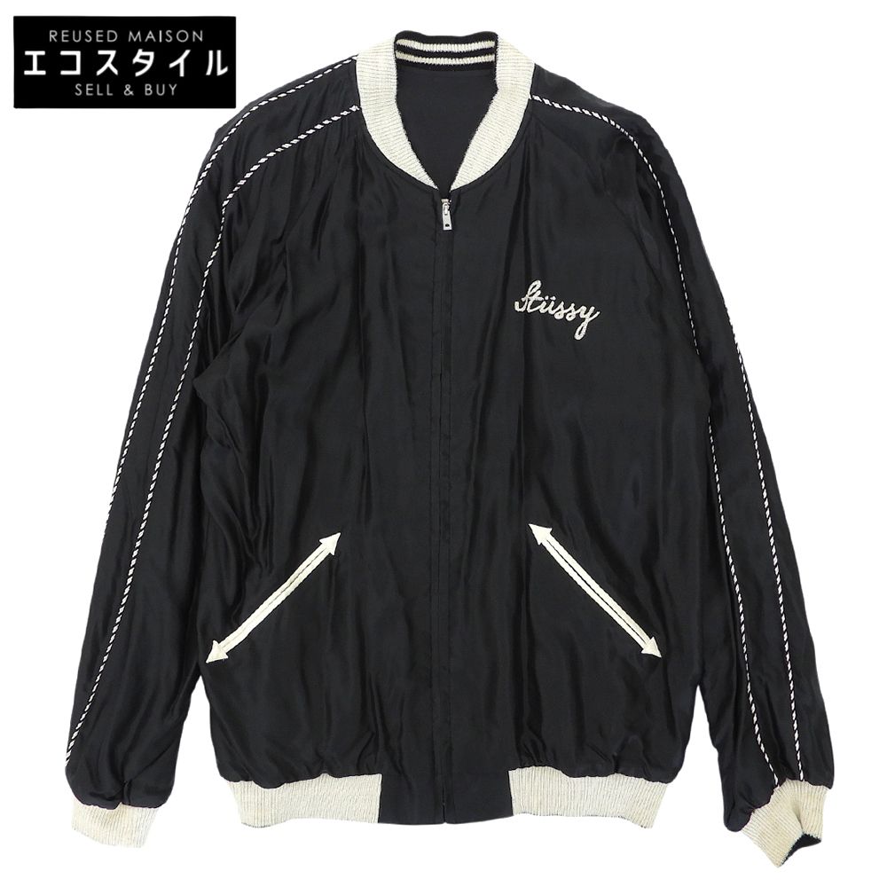 TAILOR TOYO　テーラー東洋　×stussy　ステューシー リバーシブル スカル スカジャン メンズ ブラック L TT13754ST　L 52,734円