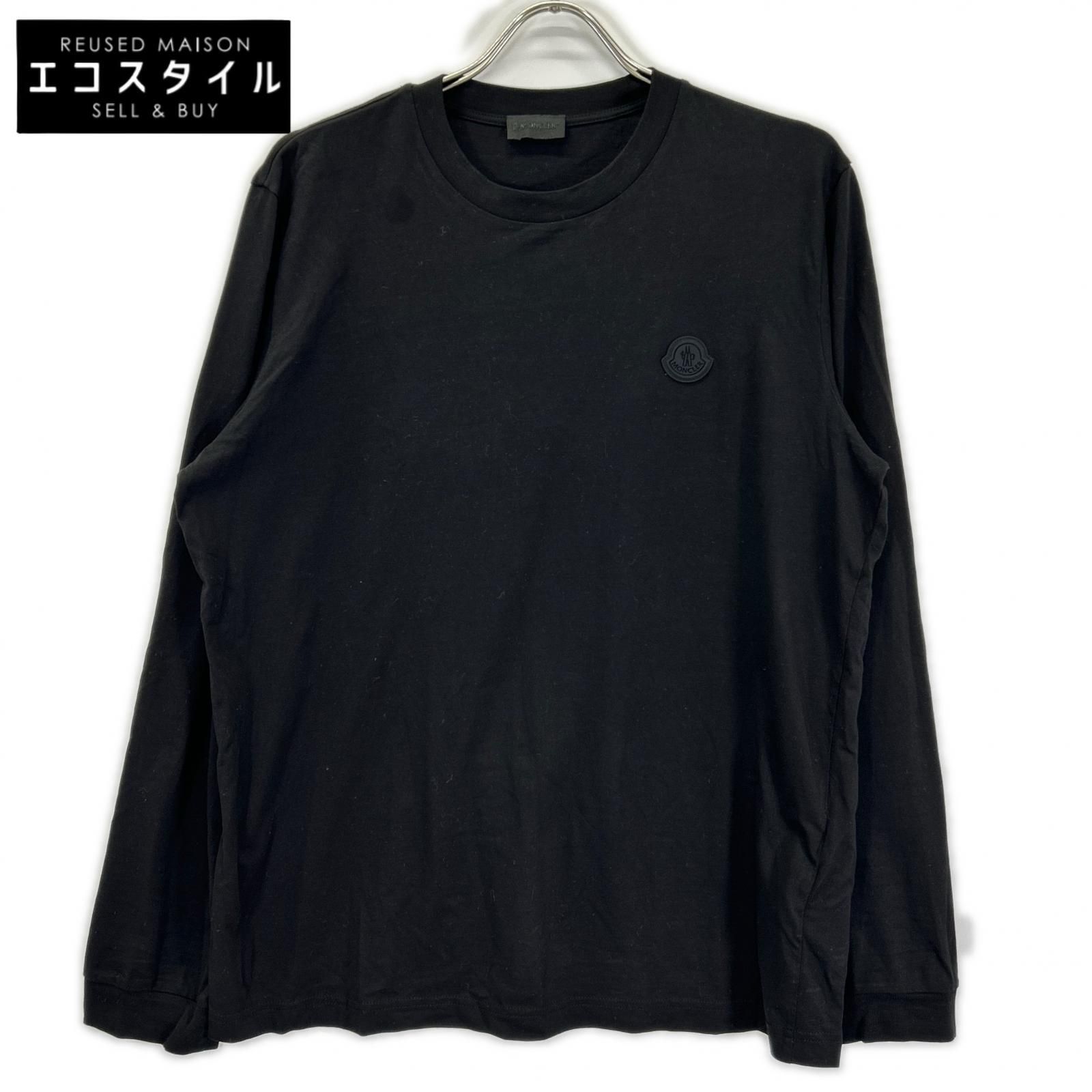 MONCLER　モンクレール　【24年製】J20918D00008 LS T-SHIRT ロゴワッペン 長袖Tシャツ　S 21,368円