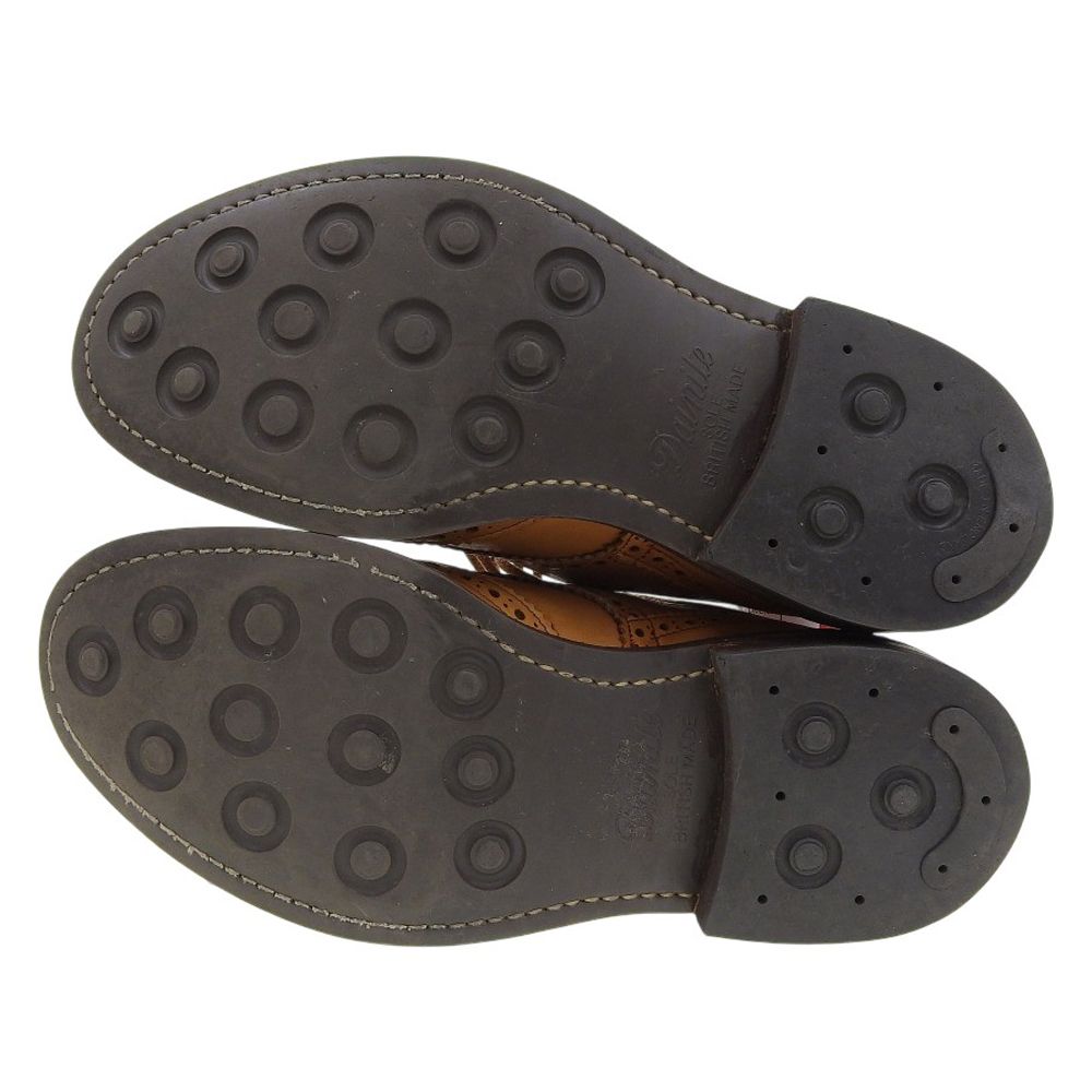 Tricker's トリッカーズ BOURTON レザー ウイングチップ シューズ