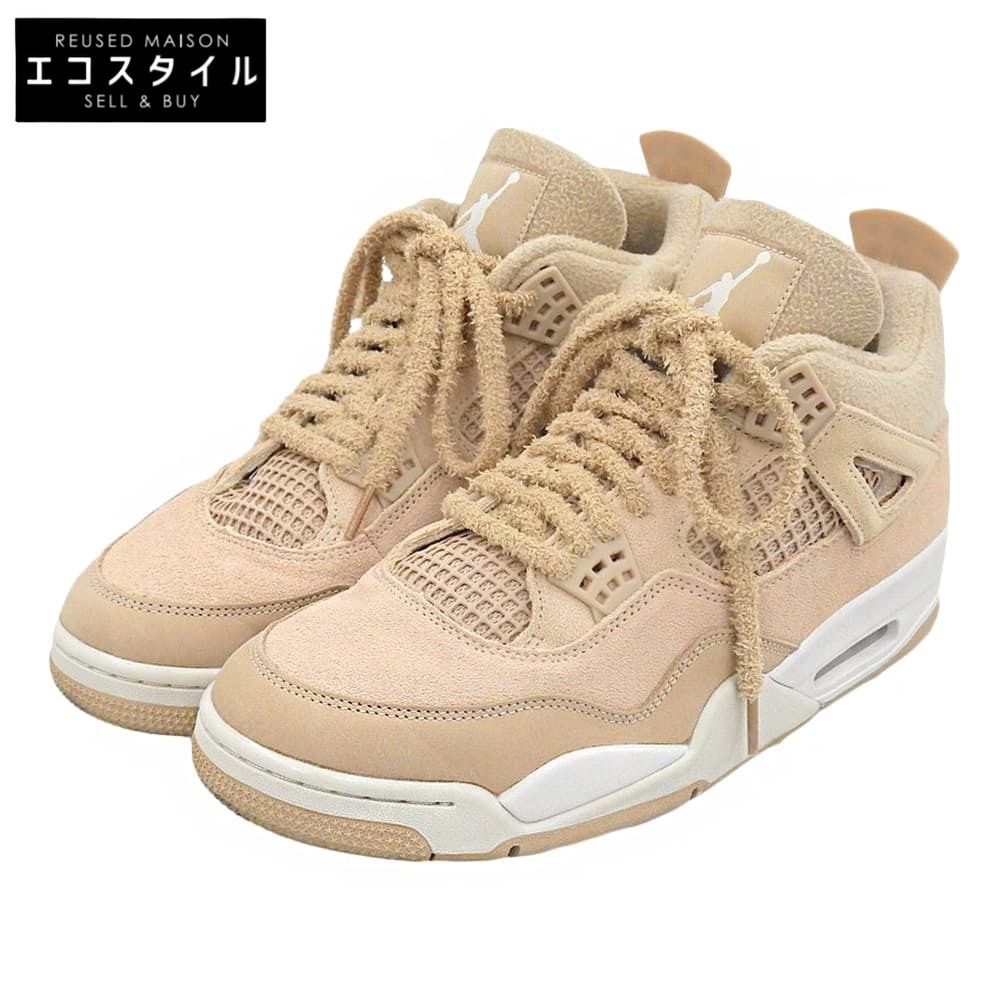 NIKE　ナイキ　美品 Women's Air Jordan 4 Retro Cozy Girl スエード シューズ メンズ ベージュ 29cm HV0823-200　12(US)