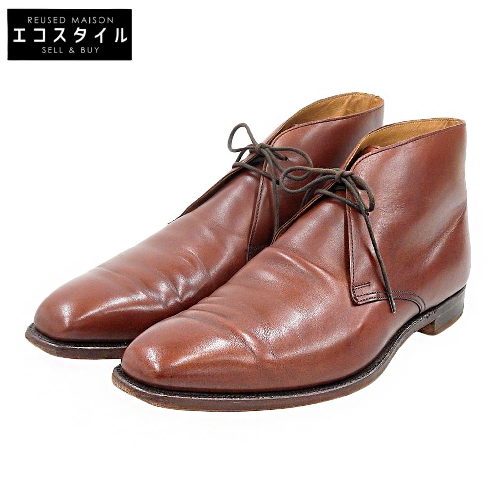 Crockett&Jones　クロケット＆ジョーンズ　TERBURY 348ラスト シューズ メンズ カーフレザー ブラウン 8 1/2 5057-11B　8.5 28,529円