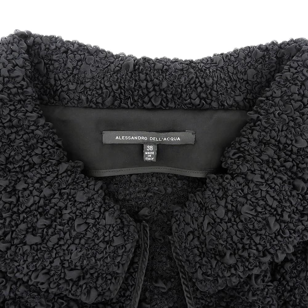 ALESSANDRO DELL'ACQUA アレッサンドロデラクア フェザー シルク