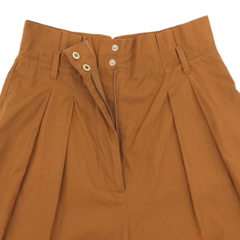 新品未使用　Maxマーラーのガウチョパンツ サイズ44 カラー15 秋冬に。 MAXMARA STUDIO マックスマーラスタジオ ベルト付きガウチョパンツ