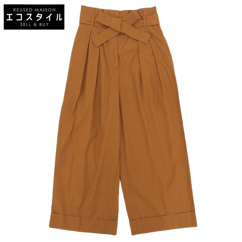 MAXMARA STUDIO マックスマーラスタジオ ベルト付きガウチョパンツ