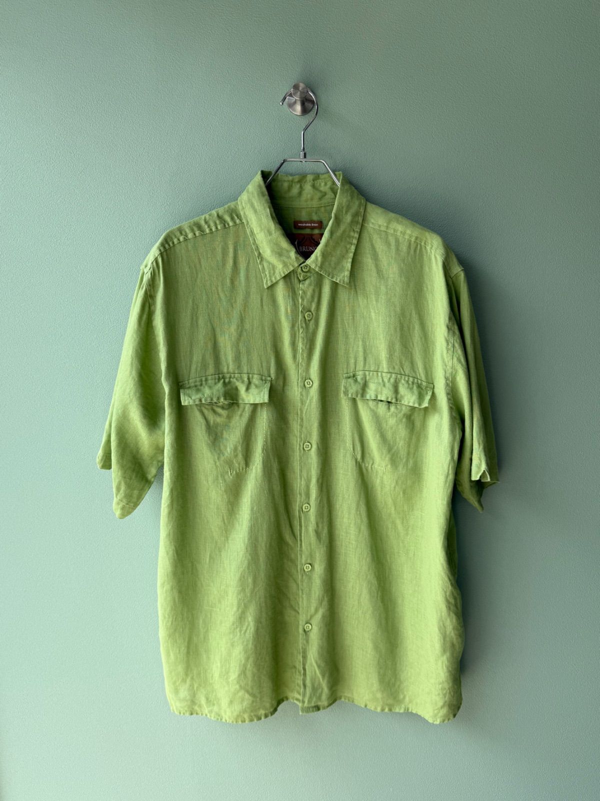 Bruno New York 90s Linen S/S Shirt