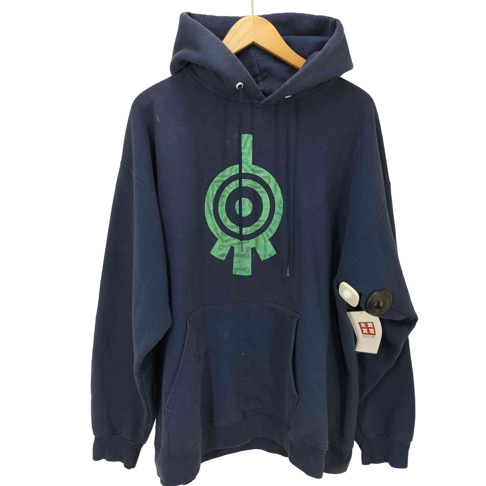 ユーズドフルギ USED古着 00S HANES ボディ アニメ ロゴ プリント プル