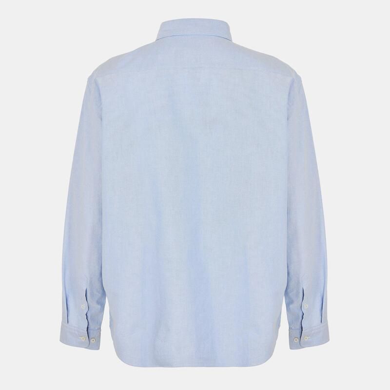 ボス メンズ トップス シャツ 長袖 Boss Plain LongSleeve Shirt LightPstl Blue ブルー