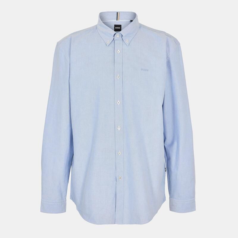ボス メンズ トップス シャツ 長袖 Boss Plain LongSleeve Shirt LightPstl Blue ブルー 27,480円