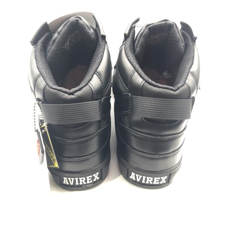 中古】AVIREX DICTATOR バイカーシューズ 28cm AV2275-01 ブラックカモ