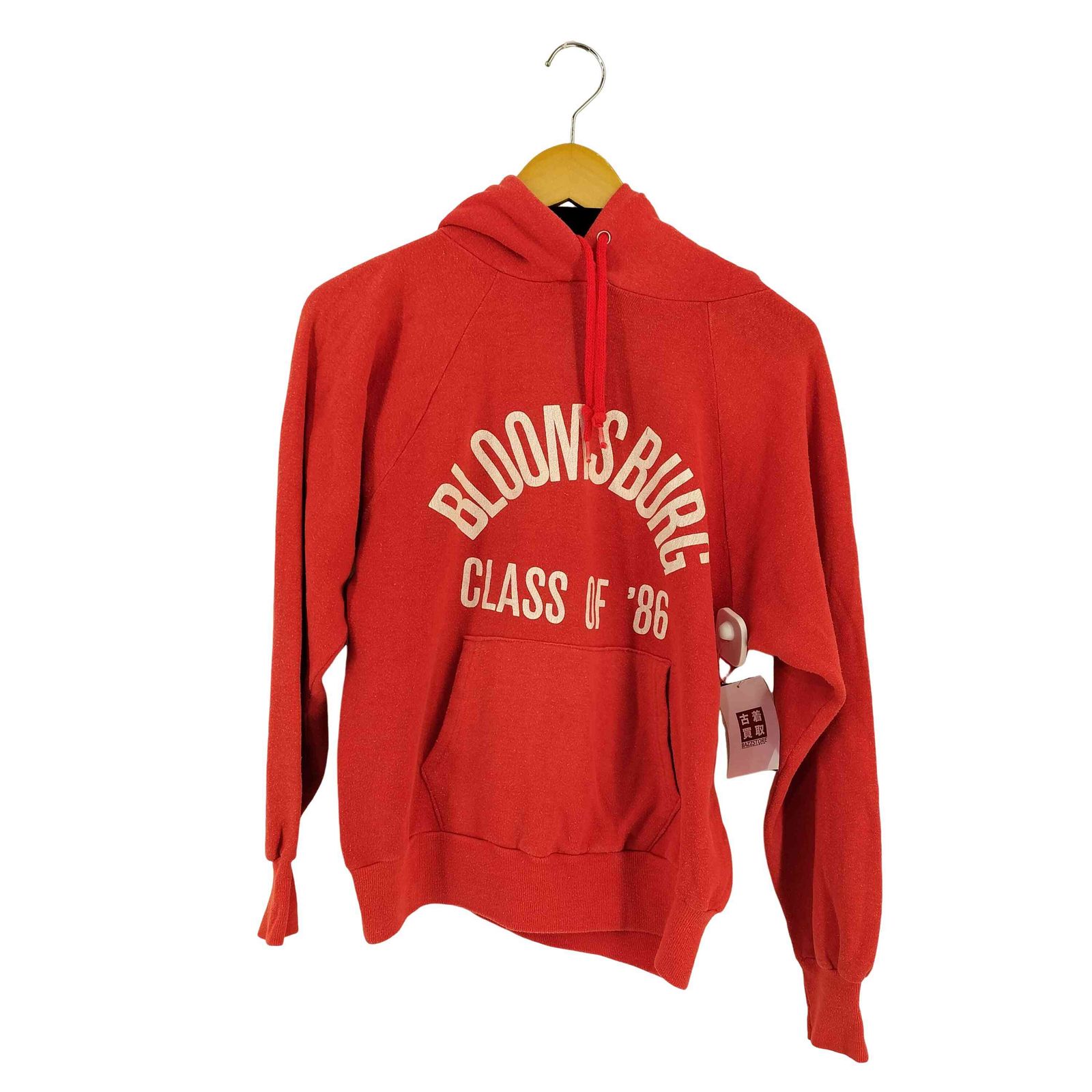 USED古着(ユーズドフルギ) LOVE EAR ART プリント パーカー ユーズドフルギ USED古着 finest quality sportswear USA製 BLOOMSBURG