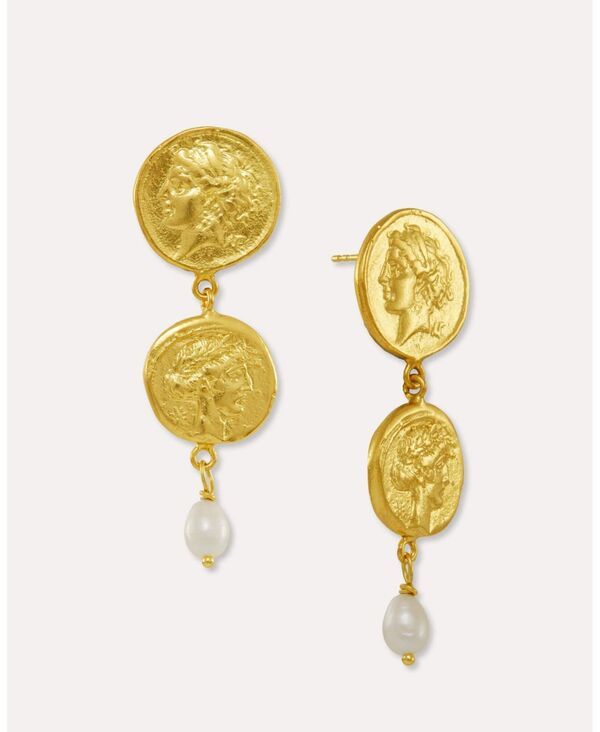 オットマンハンズ レディース アクセサリー ピアス・イヤリング Ottoman Hands Odelland Pearl Drop Stud Earrings Gold ゴールド 28,470円